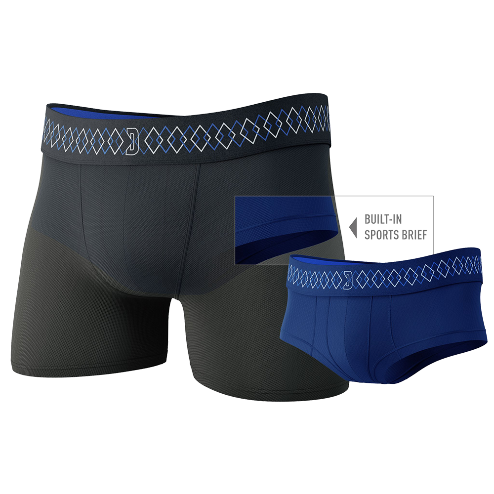 Athletic Works Men's Underwear Compression Pants 